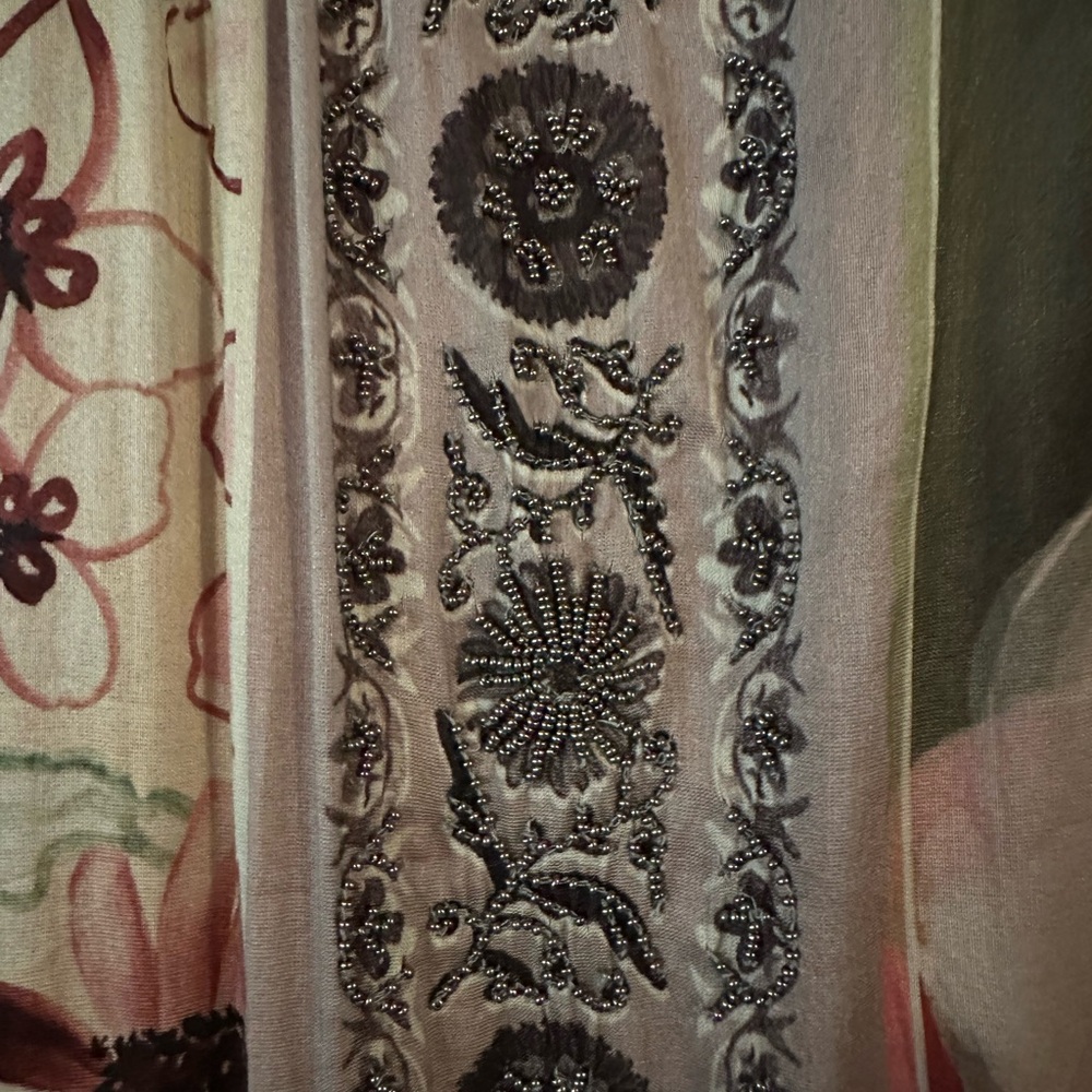 Anthropologie Floral Patchwork Maxi Dress - Picture 5 of 9